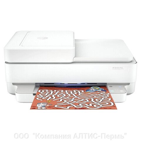 МФУ струйное HP DeskJet Plus Ink Advantage 6475 4 в 1 А4, 10 стр./мин, 1200х1200, ДУПЛЕКС, Wi-Fi, АПД от компании ООО  "Компания АЛТИС-Пермь" - фото 1