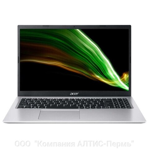 Ноутбук Acer Aspire 3 A315-35 15.6 Celeron N4500 4Gb/SSD256Gb/NODVD/noOS/ серебряный от компании ООО  "Компания АЛТИС-Пермь" - фото 1