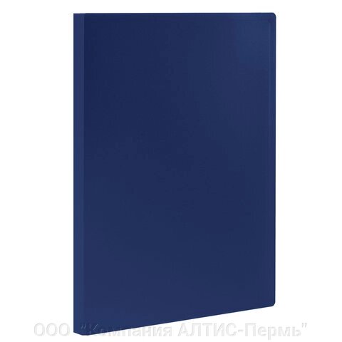 Папка 10 вкладышей STAFF, синяя, 0,5 мм, 225688 от компании ООО  "Компания АЛТИС-Пермь" - фото 1