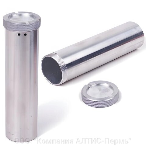 Пенал для хранения ключей дюралевый, длина 150 мм, диаметр 40 мм от компании ООО  "Компания АЛТИС-Пермь" - фото 1