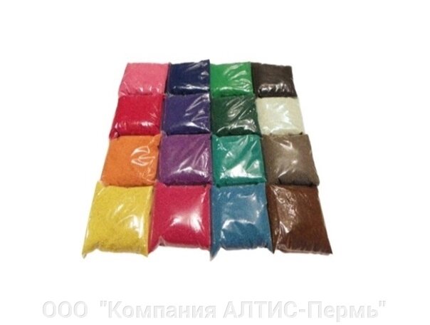 Песок для рисования цветной  25 кг от компании ООО  "Компания АЛТИС-Пермь" - фото 1