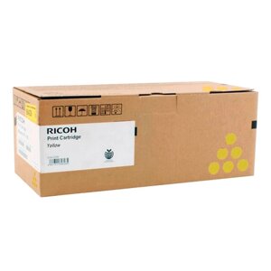 Тонер-картридж RICOH (407902) Ricoh SP C340DN, желтый, ресурс 3800 стр., оригинальный