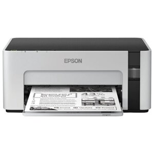 Принтер струйный монохромный EPSON M1100 А4, 32 стр./мин, 1440x720, СНПЧ