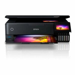 МФУ струйное EPSON L8180 3 в 1, А3, 32 стр./мин, 5760x1440, ДУПЛЕКС, Wi-Fi, сетевая карта