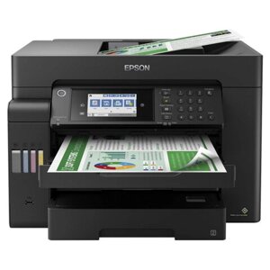 МФУ струйное EPSON L15150 4 в 1, А3+, 25 стр./мин, 4800х2400, ДУПЛЕКС, АПД, сетевая карта, Wi-Fi, СНПЧ