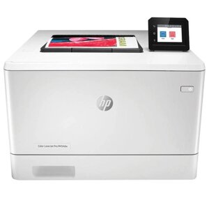 Принтер лазерный ЦВЕТНОЙ HP Color LaserJet Pro M454dw А4, 27 стр./мин, 50000 стр./мес., ДУПЛЕКС, Wi-Fi, сетевая карта