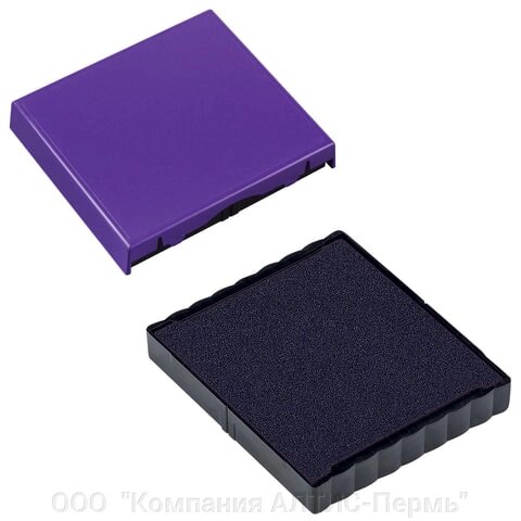Подушка сменная 40х40 мм, фиолетовая, для TRODAT 4940, 4924, 4724, 4740, арт. 6/4924 - отзывы