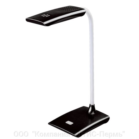 Настольная лампа-светильник SONNEN TL-LED-004-7W-12, подставка, LED, 7 Вт, черный, 235542 - характеристики