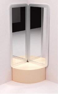 Комплект из двух акриловых зеркал для воздушнопузырьковой трубки 1000*2000