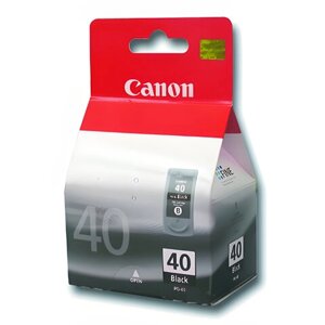 Картридж струйный CANON (PG-40) Pixma iP1200/1600/1700/2200/MP150/160/170/180/210, черный