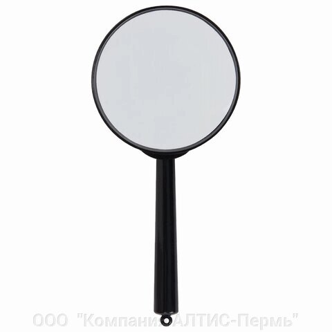 Лупа просмотровая BRAUBERG, диаметр 100 мм, увеличение 3, 451802 - Россия