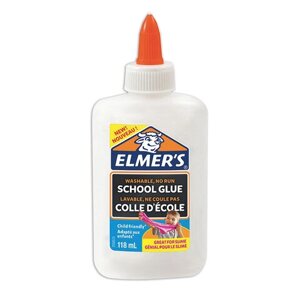 Клей для слаймов ПВА ELMERS School Glue, 118 мл (1 слайм), 2079101
