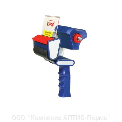 Диспенсер для клейкой упаковочной ленты UNIBOB, для ленты шириной до 75 мм, 222 - Россия