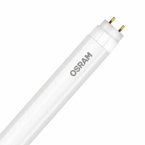 Лампа-трубка светодиодная OSRAM, 9 Вт, 30000 ч, 600 мм, нейтральный белый, ST8E-0.6M 9W/840 230V AC25X1RU