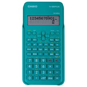 Калькулятор инженерный CASIO FX-220PLUS-2-S (155х78 мм), 181 функция, питание от батареи, сертифицирован для ЕГЭ