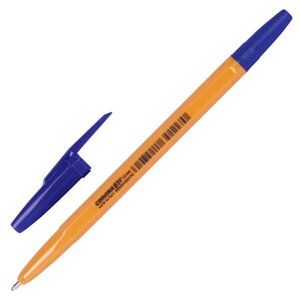 Ручка шариковая CORVINA 51 Vintage, СИНЯЯ, корпус оранжевый, узел 1 мм, линия письма 0,7 мм, 40163/02