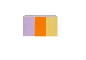 Антресоль для шкафа "Краски" 3 секции, 846*352*500