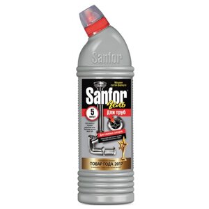 Средство для прочистки канализационных труб 1 кг, SANFOR (Санфор)