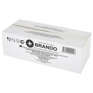 Шприц 3-х компонентный BRANDO, 20 мл, КОМПЛЕКТ 50 шт., игла 0,8х38 - 23G