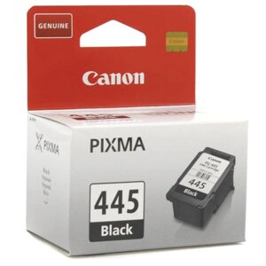 Картридж струйный CANON (PG-445) PIXMA MG2440/PIXMA MG2540, черный, оригинальный, ресурс180 стр.