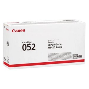 Картридж лазерный CANON (052) I-SENSYS MF421/426/428/429/LBP212/214/215, черный, ресурс 3100 стр., оригинальный