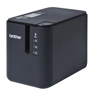 Принтер этикеток BROTHER PT-P900W, ширина ленты 3,5-36 мм, до 80 мм/сек., разрешение 360 т/дс, Wi-Fi