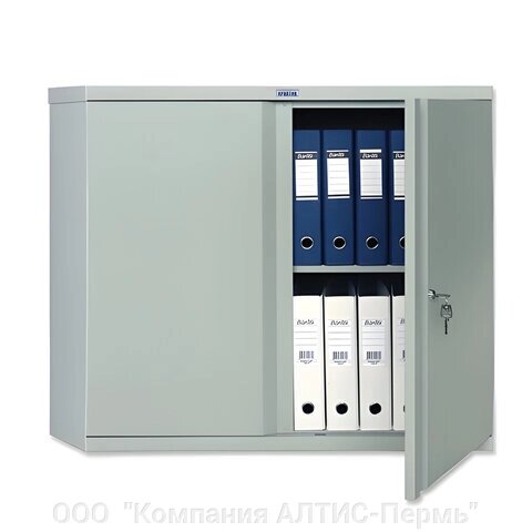 Шкаф металлический офисный ПРАКТИК AM-0891, АНТРЕСОЛЬ для шкафа АМ-1891, код 290093, разборный - заказать
