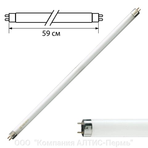 Лампа люминесцентная PHILIPS TL-D 18W/33-640, 18 Вт, цоколь G13, в виде трубки 59 см - Россия