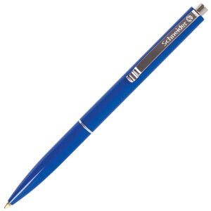 Ручка шариковая автоматическая SCHNEIDER K15, СИНЯЯ, корпус синий, узел 1 мм, линия письма 0,5 мм, 3083