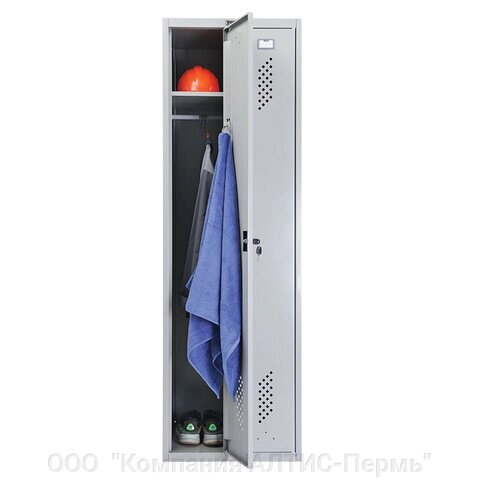 Шкаф металлический для одежды ПРАКТИК LS-21, двухсекционный, 1830х575х500 мм, 29 кг - акции