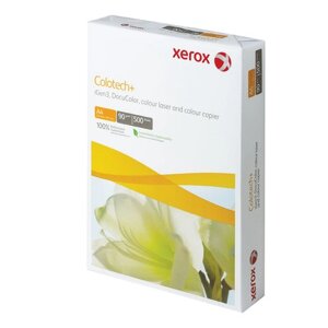 Бумага XEROX COLOTECH PLUS, А4, 90 г/м2, 500 л., для полноцветной лазерной печати, А++, 170% (CIE)