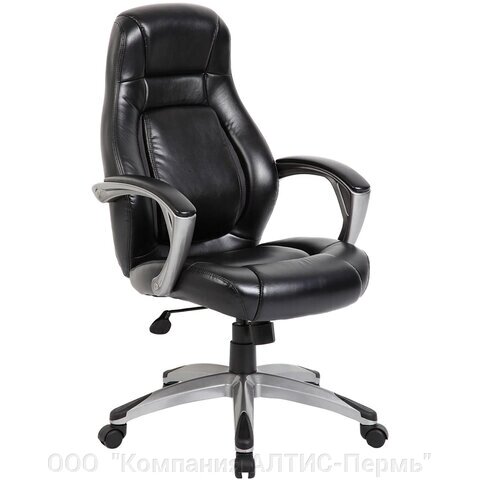 Кресло офисное BRABIX PREMIUM Turbo EX-569, экокожа, спортивный дизайн, черное, 531014 - обзор