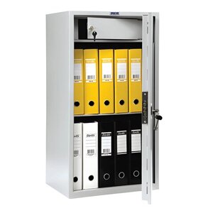 Шкаф металлический для документов AIKO SL- 87Т светло-серый, 870х460х340 мм, 21 кг