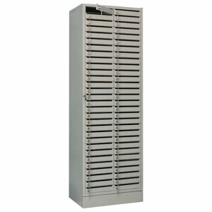 Шкаф абонентский ПРАКТИК АМВ-180/60D на 60 отделений (1800х600х373 мм, 112 кг), дверь