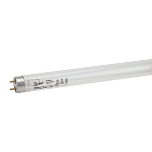 Лампа БАКТЕРИЦИДНАЯ ультрафиолетовая ЭРА UV-С, 15 Вт, G13, трубка 45 см, 48972