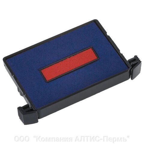 Подушка сменная 41х24 мм, сине-красная, для TRODAT 4755, арт. 6/4750/2 - характеристики