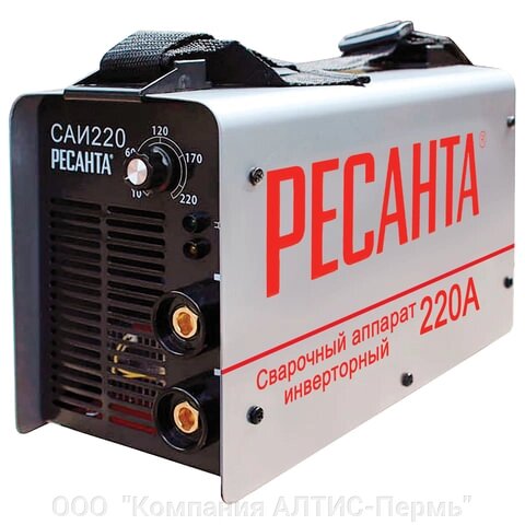 Сварочный аппарат инверторный, сварочный ток до 220 А, диаметр электрода до 5 мм, РЕСАНТА САИ 220 - отзывы