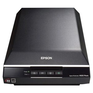 Сканер планшетный EPSON Perfection V600 Photo А4, 15 стр./мин, 6400x9600