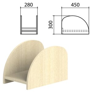 Подставка под системный блок Канц, цвет дуб молочный