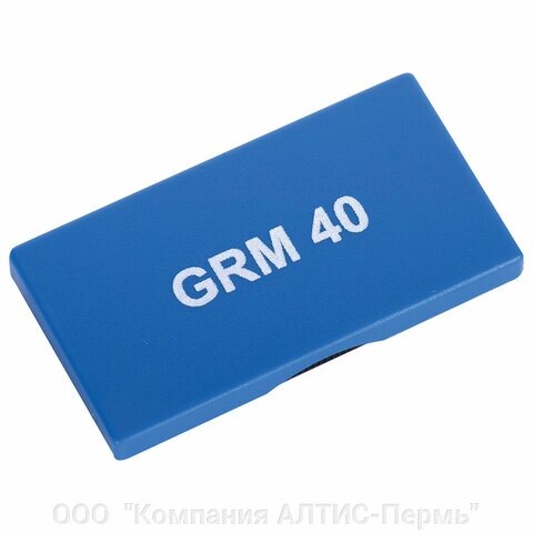 Подушка сменная 59х23 мм, синяя, для GRM 40, Colop Printer 40, 178406004 от компании ООО  "Компания АЛТИС-Пермь" - фото 1