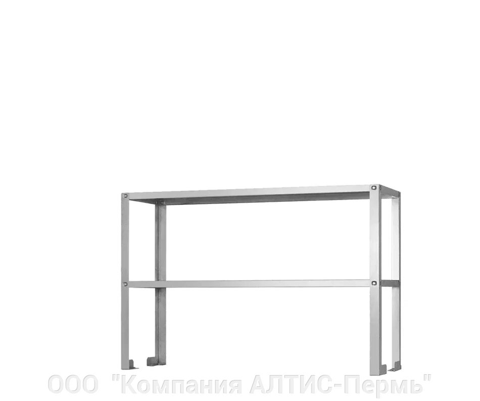 Полка-надстройка настольная ПННн - 1000*300*800 "Norma Inox", нерж., 2 уровня от компании ООО  "Компания АЛТИС-Пермь" - фото 1