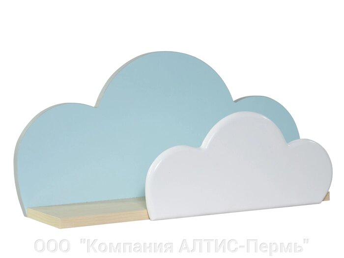 Полка Облако Скандинавия  570*170*270 от компании ООО  "Компания АЛТИС-Пермь" - фото 1