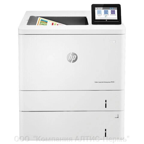 Принтер лазерный ЦВЕТНОЙ HP Color LaserJet M555x, А4, 38 стр./мин, 80000 стр./мес., ДУПЛЕКС, Wi-Fi, сетевая карта от компании ООО  "Компания АЛТИС-Пермь" - фото 1