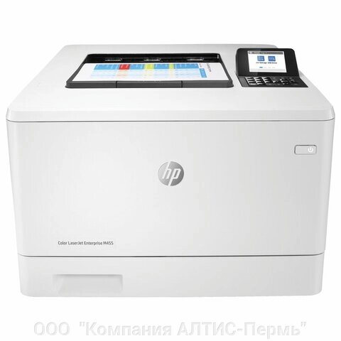 Принтер лазерный ЦВЕТНОЙ HP Color LJ Enterprise M455dn А4, 27 стр./мин, 55000 стр./мес., ДУПЛЕКС, ДАПД, сетевая карта от компании ООО  "Компания АЛТИС-Пермь" - фото 1