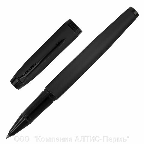 Ручка-роллер PARKER IM Achromatic Black BT, корпус черный матовый, нержавеющая сталь, черная, 2127743 от компании ООО  "Компания АЛТИС-Пермь" - фото 1