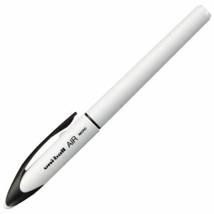 Ручка-роллер Uni-Ball AIR Micro, СИНЯЯ, корпус белый, узел 0,5 мм, линия 0,24 мм, 15906