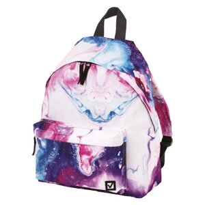Рюкзак BRAUBERG СИТИ-ФОРМАТ универсальный, Aquarelle, разноцветный, 41х32х14 см, 229878