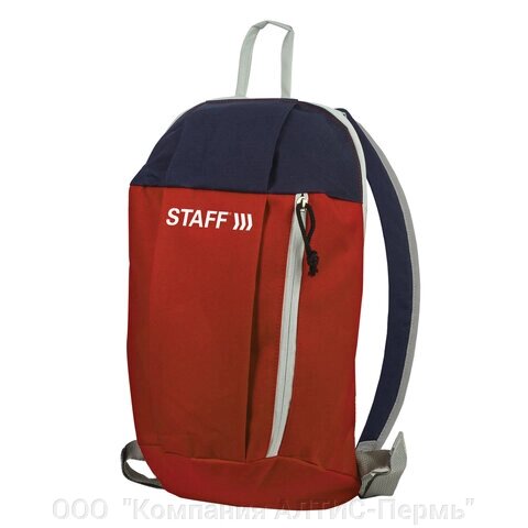 Рюкзак STAFF AIR компактный, красно-синий, 40х23х16 см, 227045 от компании ООО  "Компания АЛТИС-Пермь" - фото 1