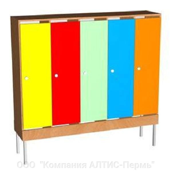 Шкаф для одежды 1496/372/1420 (5 м) от компании ООО  "Компания АЛТИС-Пермь" - фото 1