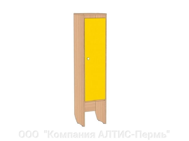 Шкаф для одежды 312/340/1420 (1 м) от компании ООО  "Компания АЛТИС-Пермь" - фото 1